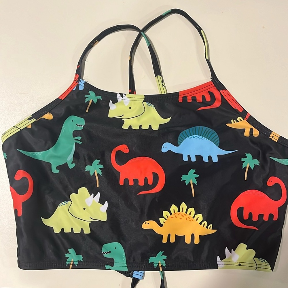 Dino swim top